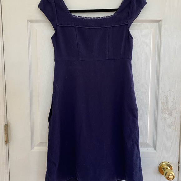 MAEVE by Anthropologie Navy Blue Sheath Dress - Picture 4 of 7